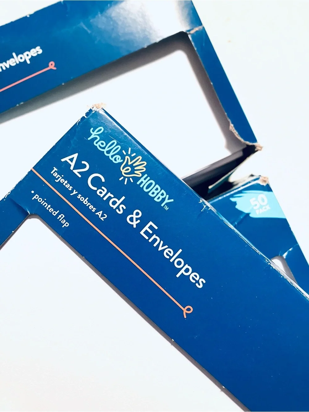 A2 Cards & Envelopes - Blue - 50 Pack